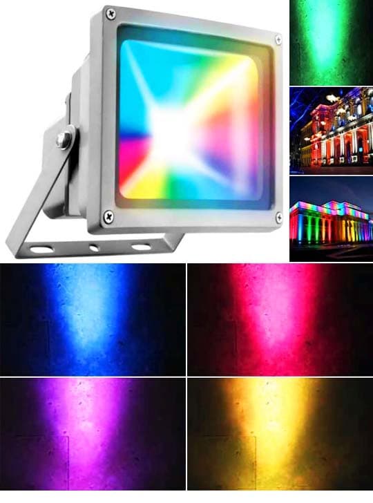 Прожектор RGB 70Вт